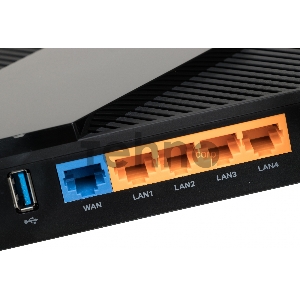 Роутер беспроводной TP-Link Archer AX55 AX3000 10/100/1000BASE-TX черный