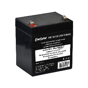 Батарея ExeGate HR 12-5.8 (12V 5.8Ah 1223W), клеммы F1