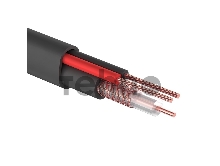 Кабель КВК-П-2 +2x0,75 мм² (Cu/Cu) черный (бухта 200 м) REXANT Кабель КВК-П-2 +2x0,75 мм² (Cu/Cu) черный (бухта 200 м) REXANT