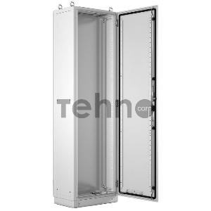Шкаф электротехнический Elbox EME-1800.800.400-1-IP55 монтаж.пан. цоколь одноствор. 1800мм 800мм 400мм 255мм IP55 несъемн.бок.пан. 1000кг серый