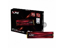 Накопитель M.2 2280 2TB ADATA XPG GAMMIX S11 Pro Client SSD AGAMMIXS11P-2TT-C PCIe Gen3x4 with NVMe, 3350/2900, IOPS 360/360K, MTBF 2M, 3D NAND TLC, 1280TBW, NVMe 1.3, Heat Sink, RTL