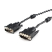 Кабель DVI-D single link Cablexpert CC-DVIL-BK-15, 19M/19M, 4.5м, черный, экран, феррит.кольца, пакет, фото 1