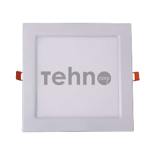 Светильник светодиодный ультратонкий встраив. PPL-S 12Вт 4000К IP40 WH 170мм квадрат Jazzway 5008342A