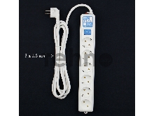 Фильтр-удлинитель Power Cube PRO SPL6-16-P-3М, 3,0 м, LC контур, 16А/3,5кВт 3*1,5мм