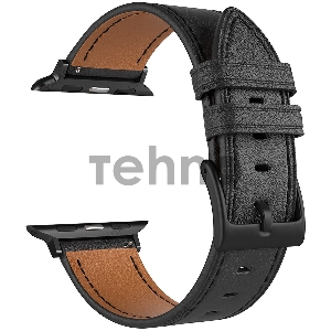 Кожаный ремешок для Apple Watch 38/40/41 mm LYAMBDA NEMBUS LWA-41-40-BK Black Кожаный ремешок для Apple Watch 38/40/41 mm LYAMBDA NEMBUS LWA-41-40-BK Black