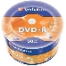 Диск DVD-R Verbatim 4.7Gb 16x Cake Box (50шт) (43788), фото 1