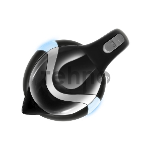 Чайник Centek CT-0040 Black 1.8л, 2200Вт, открывание кнопкой, внутренняя подсветка