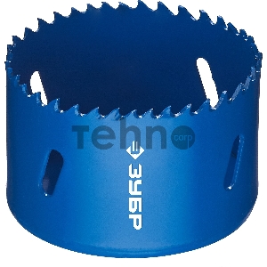 Коронка биметаллическая ЗУБР 29531-068_z01  ЭКСПЕРТ глубина сверления до 38мм d-68мм