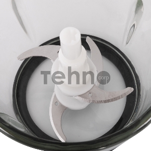 Измельчитель (чоппер) VLK Milano-6851, черный, 300 Вт, объем чаши 1 л, импульсный режим, два двойных лезвия, стеклянная чаша
