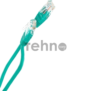 Патчкорд литой Telecom UTP кат.5е 5,0м зеленый
