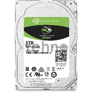 Жесткий диск 2.5 5TB Seagate BarraCuda ST5000LM000 SATA 6Gb/s, 5400rpm, 128MB, Bulk