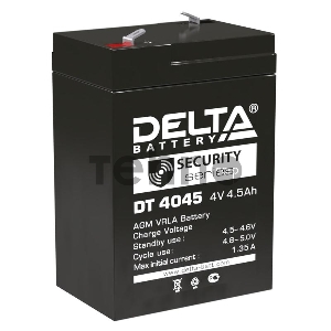 Батарея Delta DT 4045 (4V, 4.5Ah)