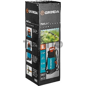 Опрыскиватель GRINDA PT-8 8 л, переносной, с широкой горловиной и упорами для ног Опрыскиватель GRINDA PT-8 8 л, переносной, с широкой горловиной и упорами для ног