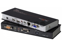 Удлинитель консоли (клав./мышь USB+мон.+аудио+RS232) на 200м USB KVM EXTENDER W/1.8M W/230V ADP