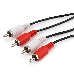 Кабель аудио Cablexpert CCA-2R2R-15M, 2xRCA / 2xRCA, 15м, фото 4