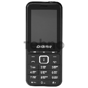 Мобильный телефон Digma LINX B241 32Mb черный моноблок 2.44 240x320 0.08Mpix GSM900/1800