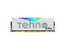 Модуль памяти 16GB ADATA DDR4 3200 DIMM XPG SPECTRIX D50 RGB White Gaming Memory AX4U32008G16A-DW50 Non-ECC, CL16, 1.35V, Heat Shield, Kit (2x8GB), RTL