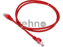 Патч-корд LANMASTER LSZH UTP кат.5e, 7.0 м, красный