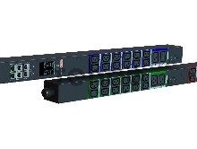 Блок распределения питания Elemy IPDU-5931 верт.размещ. 6xC19 36xC13 с мониторингом 3x16A IEC 60309 2.4м