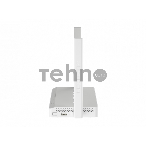 Роутер беспроводной Keenetic DSL (KN-2010) с модемом VDSL2/ADSL2+, Mesh Wi-Fi N300, 4-портовым Smart-коммутатором и портом USBИнтернет-центр