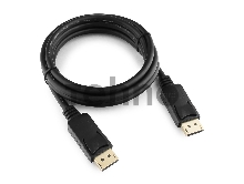 Кабель DisplayPort Gembird/Cablexpert CC-DP2-6, v1.2, 1.8м, 20M/20M, черный, экран, пакет