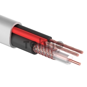 Кабель КВК-В-2+2x0,50 мм² (Cu/Cu) белый (бухта 200 м) PROconnect