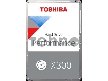 Жесткий диск TOSHIBA HDWR31GUZSVA/HDETX10ZPA51 X300 BULK High-Performance 16ТБ 3,5