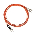 Патч-корд оптический переходной (MM), 50/125 (OM2), LC/UPC-FC/UPC, (Duplex), LSZH, 3м, фото 2