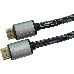 Кабель видео LAZSO WH-111-B HDMI (m)/HDMI (m) 1м. Позолоченные контакты черный, фото 2