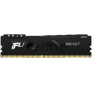 Память оперативная Kingston 8GB 3733MHz DDR4 CL19 DIMM FURY Beast Black