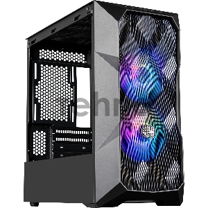 Корпус Cooler Master MasterCase TD300 Mesh, USB3.0x2, 2x120ARGBFans, Black, mATX, w/o PSU