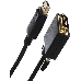 Кабель-переходник DisplayPort M --> DVI M  1,8м VCOM <CG606-1.8M>, фото 3