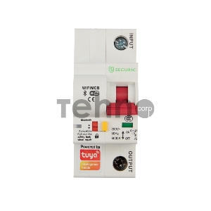 Умный Wi-Fi автоматический выключатель 1P/10A SECURIC