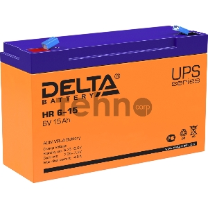 Батарея Delta HR 6-15 (6V 15Ah)