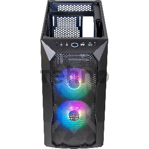 Корпус Cooler Master MasterCase TD300 Mesh, USB3.0x2, 2x120ARGBFans, Black, mATX, w/o PSU