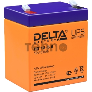 Батарея Delta HR 12-5.8 (12V, 5.8Ah)