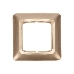 Рамка 1-я DEA горизонтальная Золотой Металлик KRANZ (1-20-240), фото 2