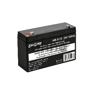 Батарея ExeGate HR 6-12 (6V 12Ah), клеммы F1