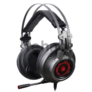 Наушники с микрофоном A4Tech Bloody J527 серый 2м мониторные USB оголовье (J527) Наушники с микрофоном A4Tech Bloody J527 серый 2м мониторные USB оголовье (J527)