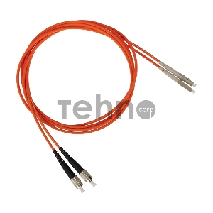 Патч-корд оптический переходной (MM), 50/125 (OM2), LC/UPC-FC/UPC, (Duplex), LSZH, 2м