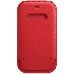 Чехол (футляр) Apple для Apple iPhone 12/12 Pro Leather Sleeve with MagSafe красный (MHYE3ZE/A), фото 7