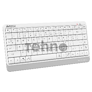 Клавиатура A4Tech Fstyler FBK11 белый/серый USB беспроводная BT/Radio slim