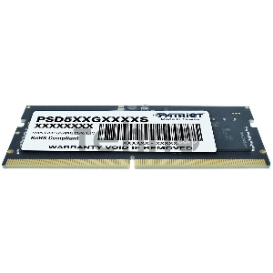 Память DDR5 8Gb 4800MHz Patriot PSD58G480041S RTL PC5-38400 CL40 SO-DIMM 260-pin 1.1В single rank