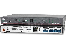 Многоформатный коммутатор с тремя входами, встроенным передатчиком DTP и эмбедированием аудио Extron DTP T DSW 4K 233