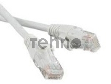 Патч-корд LANMASTER LSZH UTP кат.5e, 1.0 м, серый