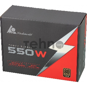 Блок питания LinkWorld ATX 550W LW-550B 80+ (24+8+4+4pin) APFC 120mm fan 12xSATA RTL