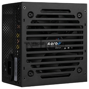 Блок питания Aerocool 800W Retail VX PLUS 800 RGB , подсветка, ATXv2.3 Haswell, fan 12cm, 500mm cable, power cord, PCIe 6+2P x4, SATA x6, PATA x4, FDD