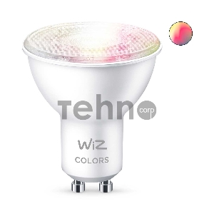 Лампа светодиодная WiZ Wi-Fi BLE 50W GU10 922-65RGB1PF/6