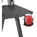 Стол игровой Cactus CS-GTZ-BKRD-CARBON столешница МДФ карбон каркас черный, фото 4