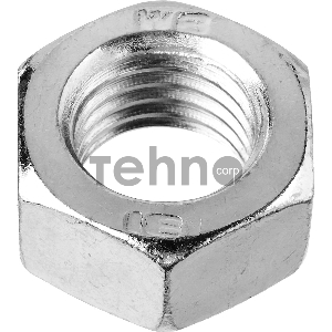 Гайка ГОСТ 5927-70, M20, 1 шт, кл. пр. 6, оцинкованная, ЗУБР